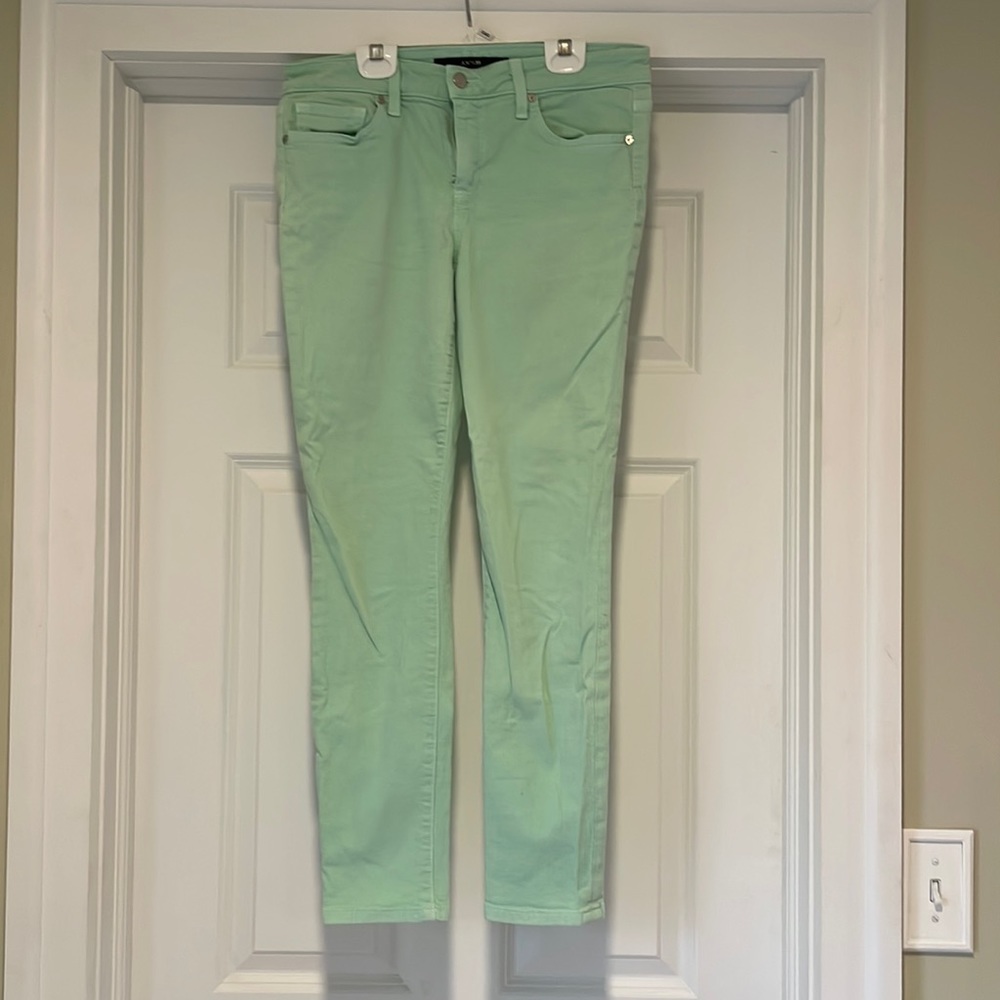 Turquoise Skinny Jeans